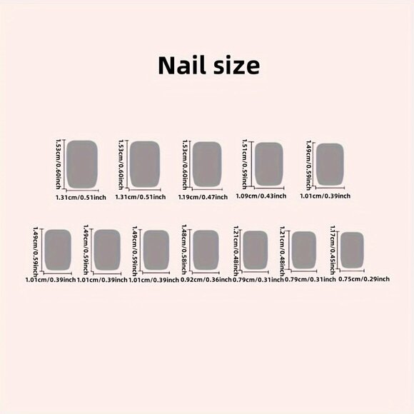 24pcs Short Square Press-On Nails - Pure Yellow Matte Finish with Jelly Glue - Picture 4 of 4